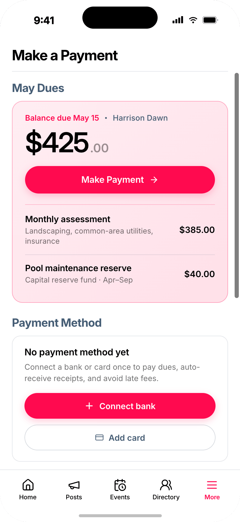 Gladly app — Make a Payment